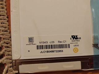 Display CHI MEI N154I3-L03 Rev.C1
