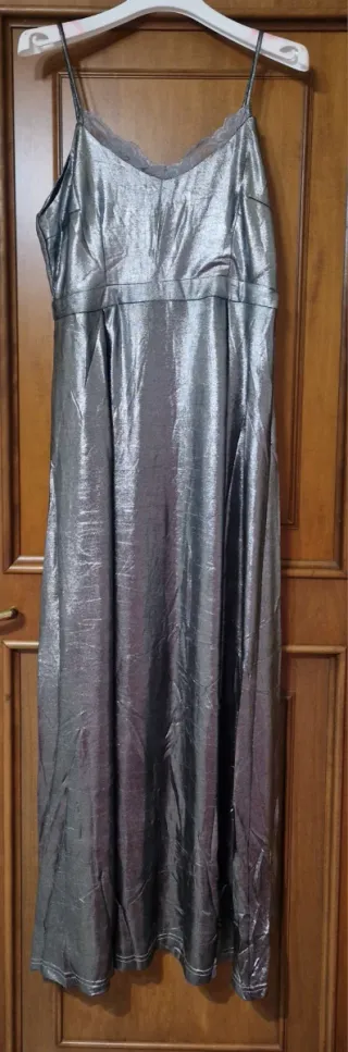 Abito da sera donna argento