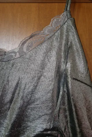 Abito da sera donna argento