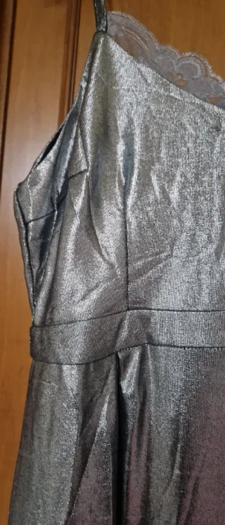 Abito da sera donna argento