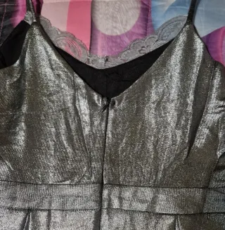 Abito da sera donna argento