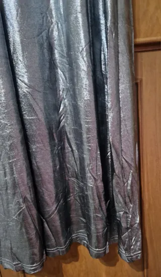 Abito da sera donna argento