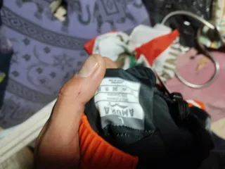 Maillot Amura Negro y Rojo