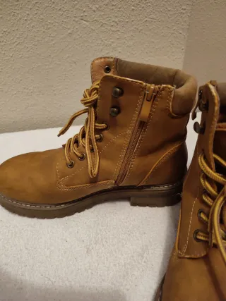 Botas piel tipo Panama Jack Talla 38 Marrones