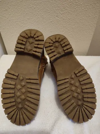 Botas piel tipo Panama Jack Talla 38 Marrones