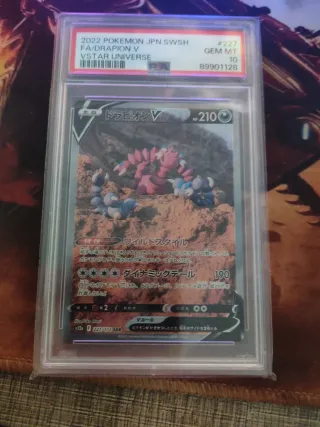 Carta Pokémon Drapion V PSA 10