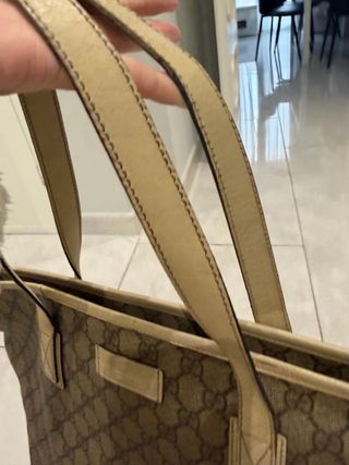 Borsa Gucci Beige/Marrone