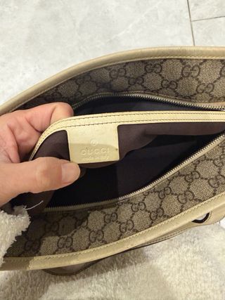 Borsa Gucci Beige/Marrone