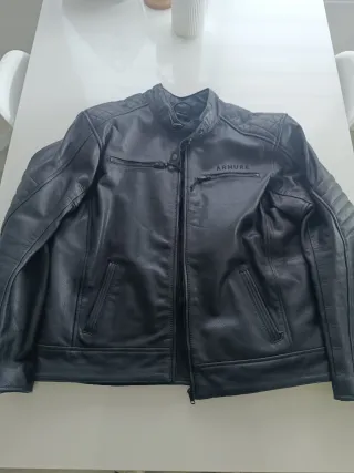 Chaqueta de moto ARMURE PIEL CUERO