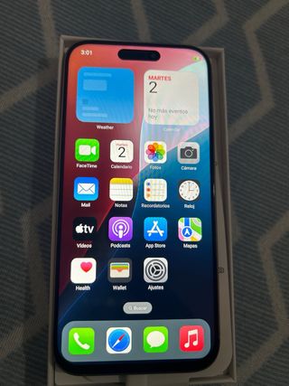 iPhone Apple Dorado/Rosa 16 pro Max