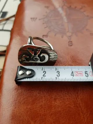 Pasa pañuelo de plata egipcio,amuleto,anillo