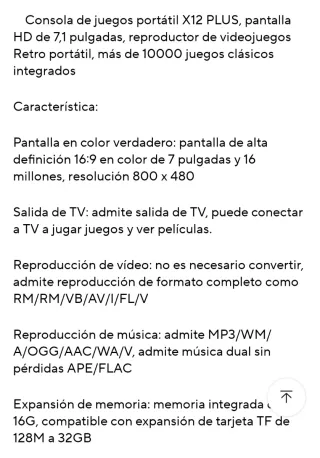 Consola MP5 X7 Niños