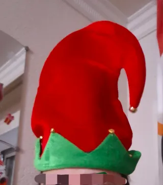 2 Gorros de Elfo Adulto Navideños