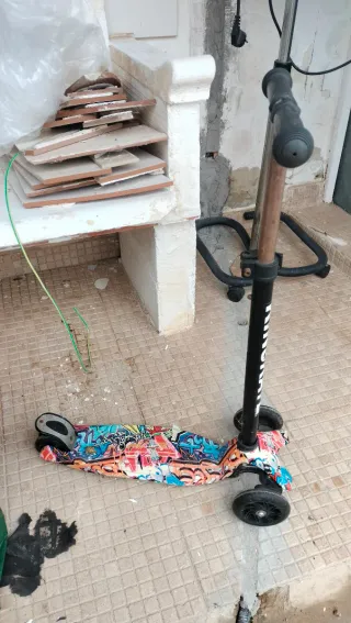 Patinete 3 ruedas con luces en ruedas precio negoc