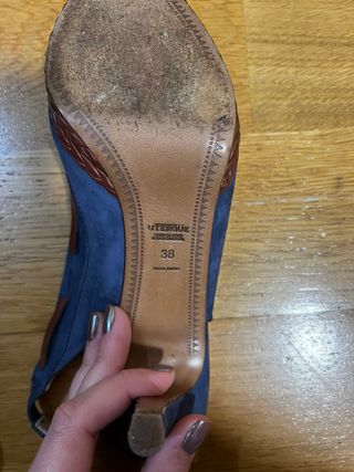 sandalias de tacón Uterqüe