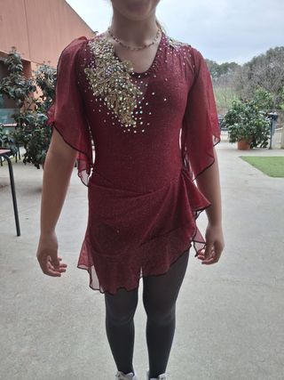 Maillot patinaje artístico