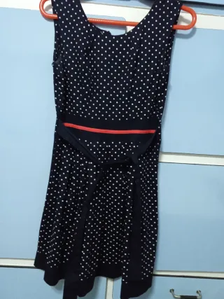 Vestido lunares años 90