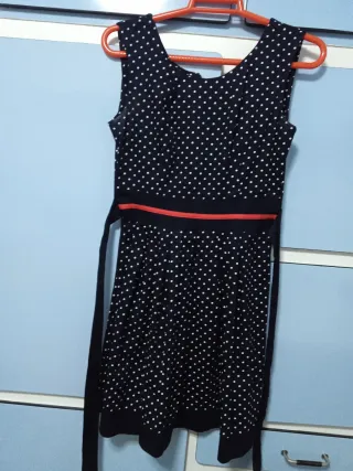 Vestido lunares años 90