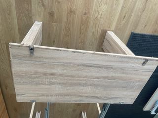 Tavolo consolle allungabile in rovere chiaro 180x90