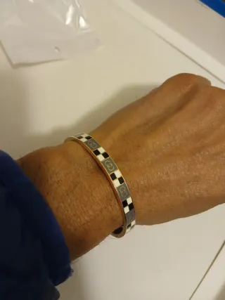 Bracciale  oro e multicolor