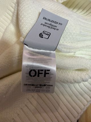 Felpa Off-White Uomo Bianca