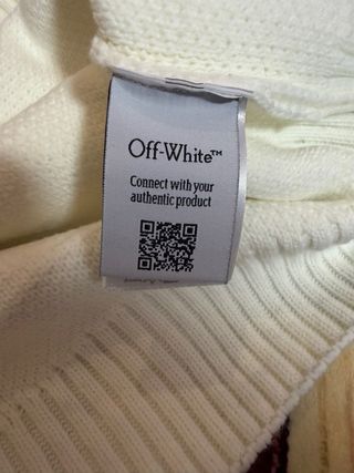 Felpa Off-White Uomo Bianca