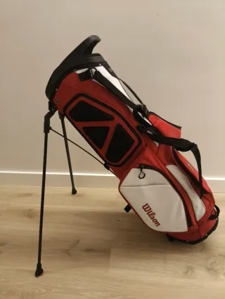Bolsa de Golf Wilson Roja y Blanca