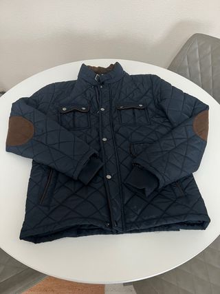 Chaqueta acolchada azul hombre Talla L