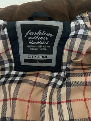 Chaqueta acolchada azul hombre Talla L