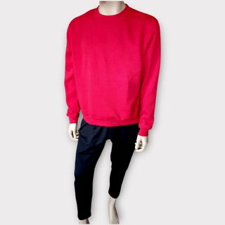 Conjunto deportivo hombre rojo y negro