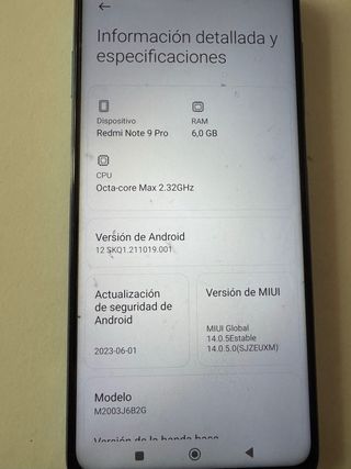 Xiaomi Redmi Note 9 Pro in perfetto stato