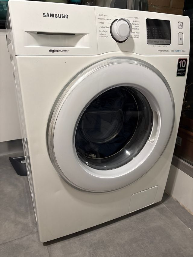 Lavadora Samsung Ecobubble 8kg