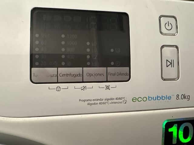 Lavadora Samsung Ecobubble 8kg