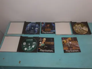 Confezione 3 giochi Tomb Raider PS1