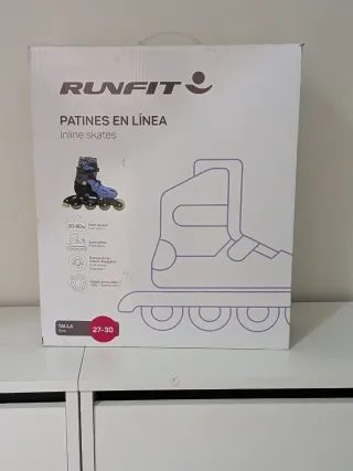 Patines niño RUNFIT extensibles Talla 27-30