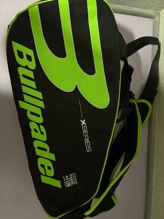 Paletero Pádel Bullpadel XSeries Negro/Verde