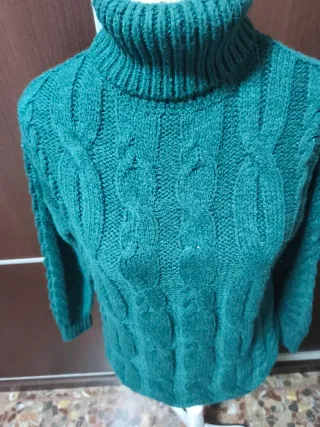 Jersey de punto grueso trenzado