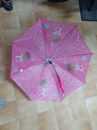 Paraguas infantil rosa