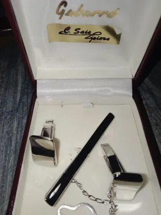 Gemelos y Pinza Corbata Gaborro