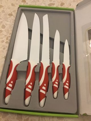 Set di 5 coltelli da cucina