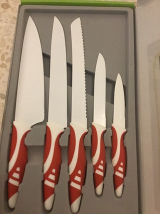 Set di 5 coltelli da cucina