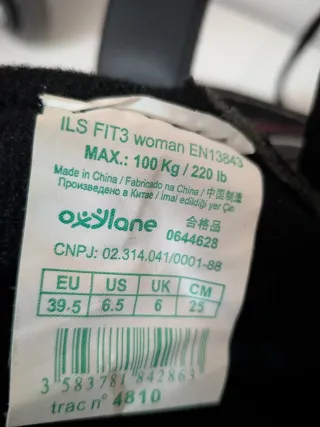 Patines Oxelo Decathlon Talla 39 Chica