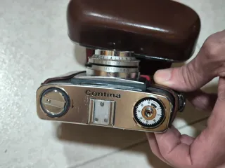Cámara Contina Zeiss Ikon Plata/Marrón