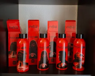 Vendo collezione di bottiglie di Coca-Cola Star Wars