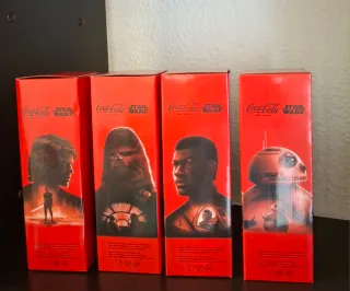 Vendo collezione di bottiglie di Coca-Cola Star Wars