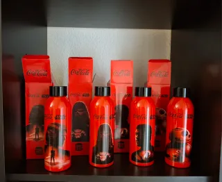 Vendo collezione di bottiglie di Coca-Cola Star Wars