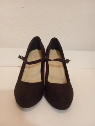 Zapatos de salón negros talla 40