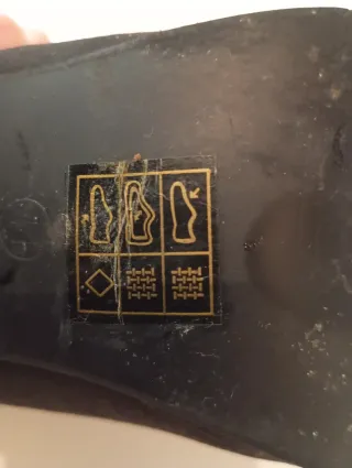 Zapatos de salón negros talla 40