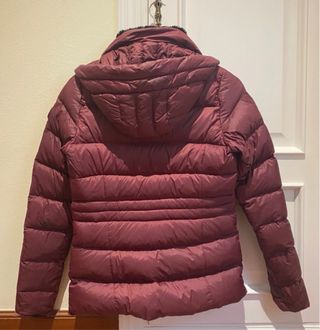 Plumífero Abercrombie & Fitch Granate