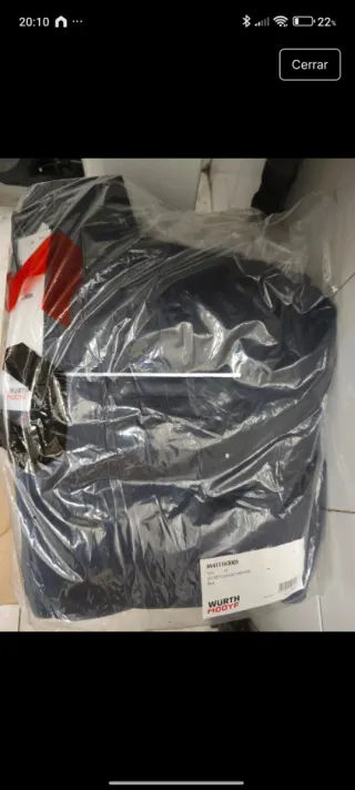 Chaqueta Wurth Azul Talla M